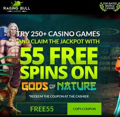 Raging Bull Casino No Deposit Bonus Codes